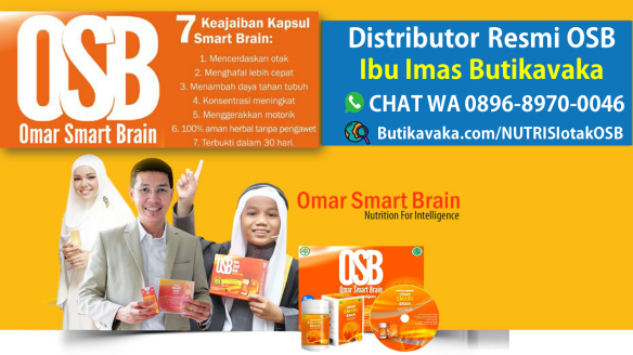 GRATIS ONGKIR WA 0896-8970-0046 - Agen Resmi Jual Nutrisi Vitamin Otak OSB di Majalengka Jawa Barat
